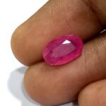 2.73 Cts Natural Mozambique Ruby Gemstone Oval Cut 10.5*6.7 MM R308