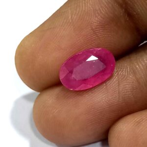 2.73 Cts Natural Mozambique Ruby Gemstone Oval Cut 10.5*6.7 MM R308