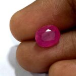 2.40 Cts Natural Burmese Red Ruby Oval Cut Gemstone 8.4*6.9 MM R302