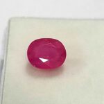 2.40 Cts Natural Burmese Red Ruby Oval Cut Gemstone 8.4*6.9 MM R302