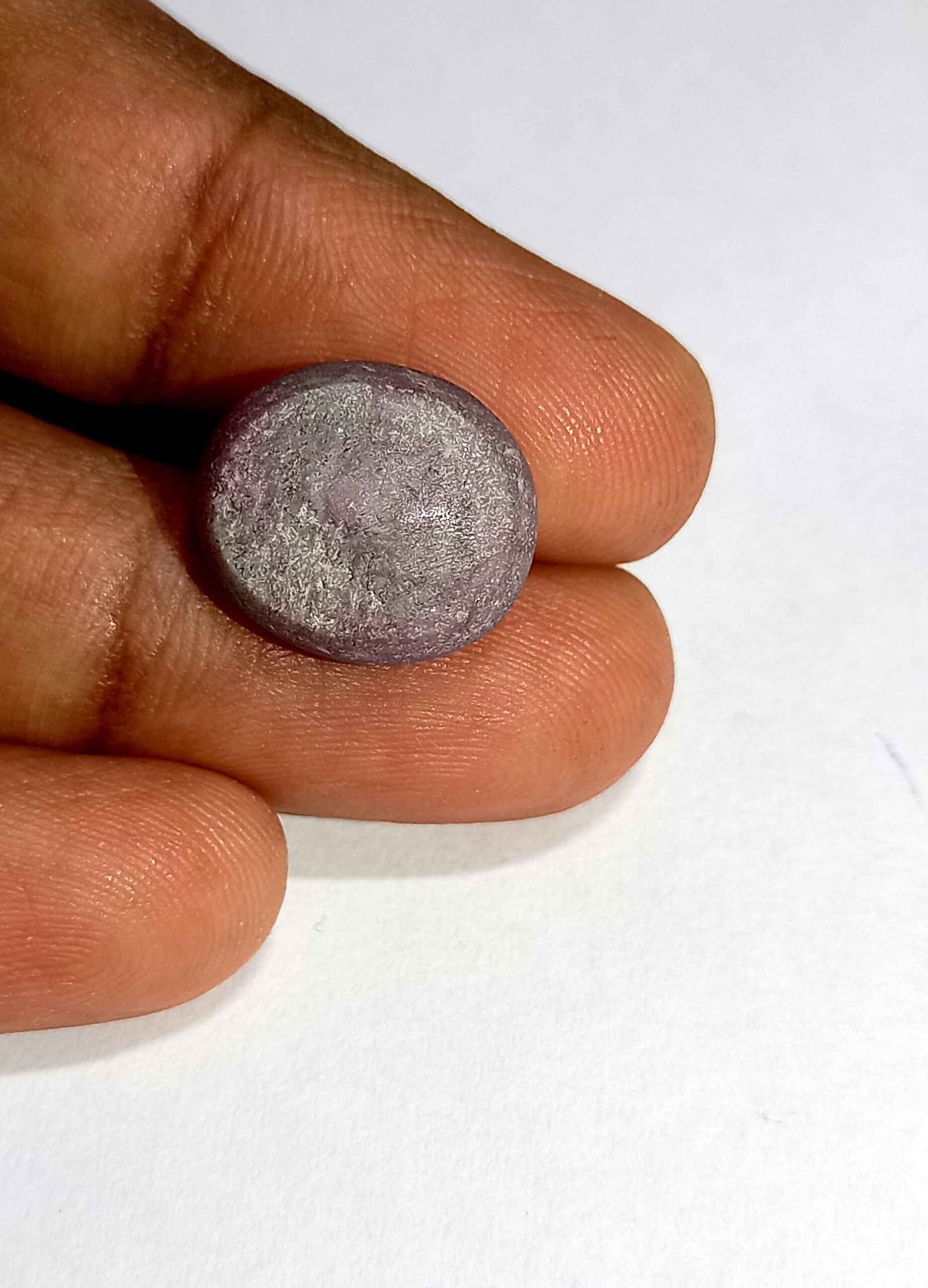 NaturalStarRubyGemstone10_db7ed7b8-b87a-487a-a772-6c0778e8d5c8 12.80 Cts Natural African Star Ruby Gemstone Red Oval Cabochon 13.8*11.9 MM R229