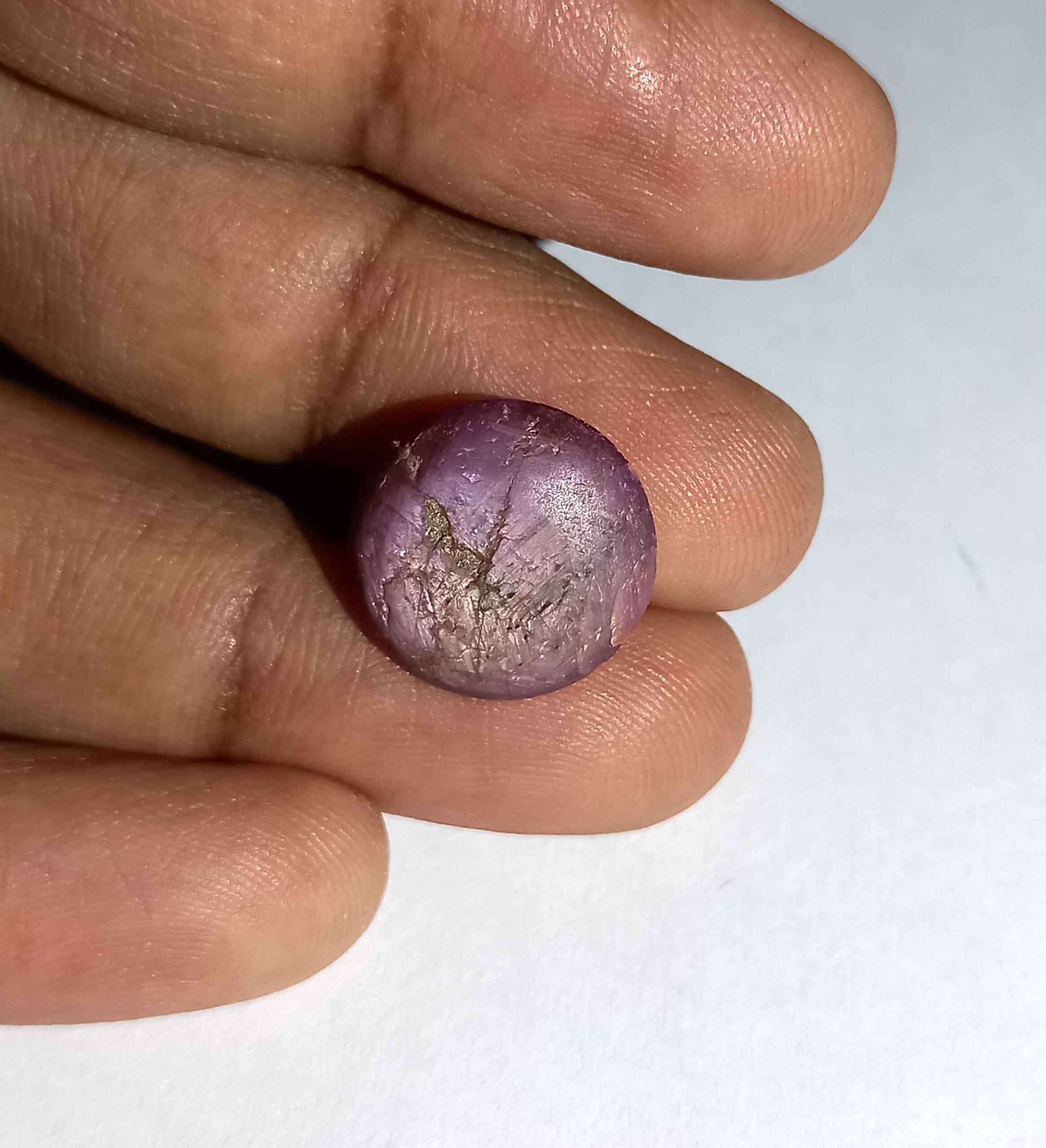 NaturalStarRubyGemstone9 11.86 Cts Natural African Star Ruby Gemstone Red Round Cabochon 13.8*13.7 MM R225