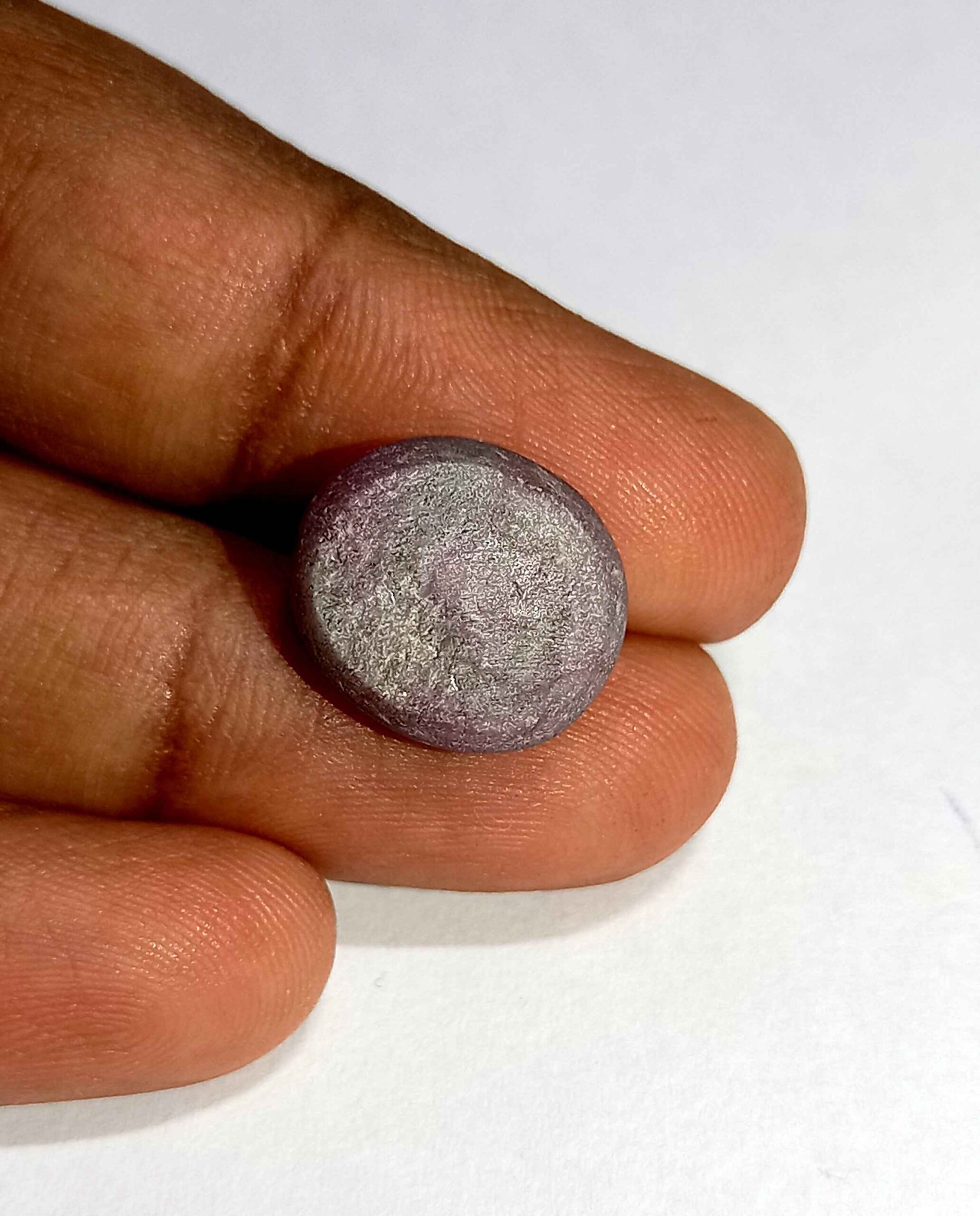 NaturalStarRubyGemstone9_dbd8d1cd-41df-49e7-8066-ba1eb68f7222 12.80 Cts Natural African Star Ruby Gemstone Red Oval Cabochon 13.8*11.9 MM R229