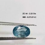 2.22 Cts Natural Cambodian Zircon Gemstone Oval Cut 8*5.6 MM ZC44
