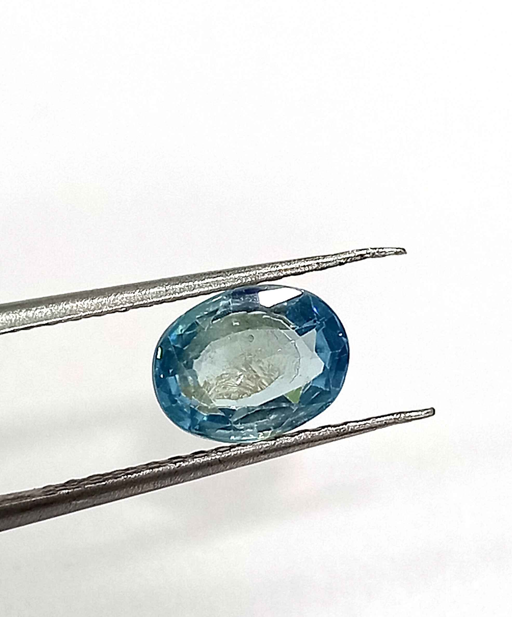 NaturalZirconGemstone2_7b6b413c-97c9-483c-aa5a-6be126a31d90 2.89 Cts Natural Cambodian Zircon Gemstone Oval Cut 9*6.9 MM ZC30