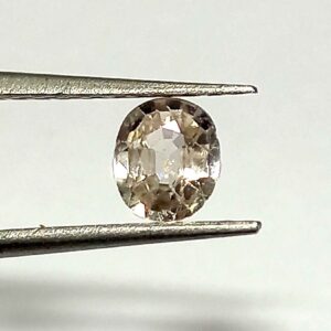 0.75 Cts Natural Tanzania Zircon Gemstone Oval Cut 5.7*4.8 MM ZC22