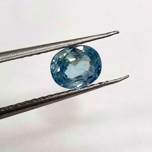 1.74 Cts Oval Cut Natural Cambodian Zircon Gemstone 6.8*5.6 MM ZC41