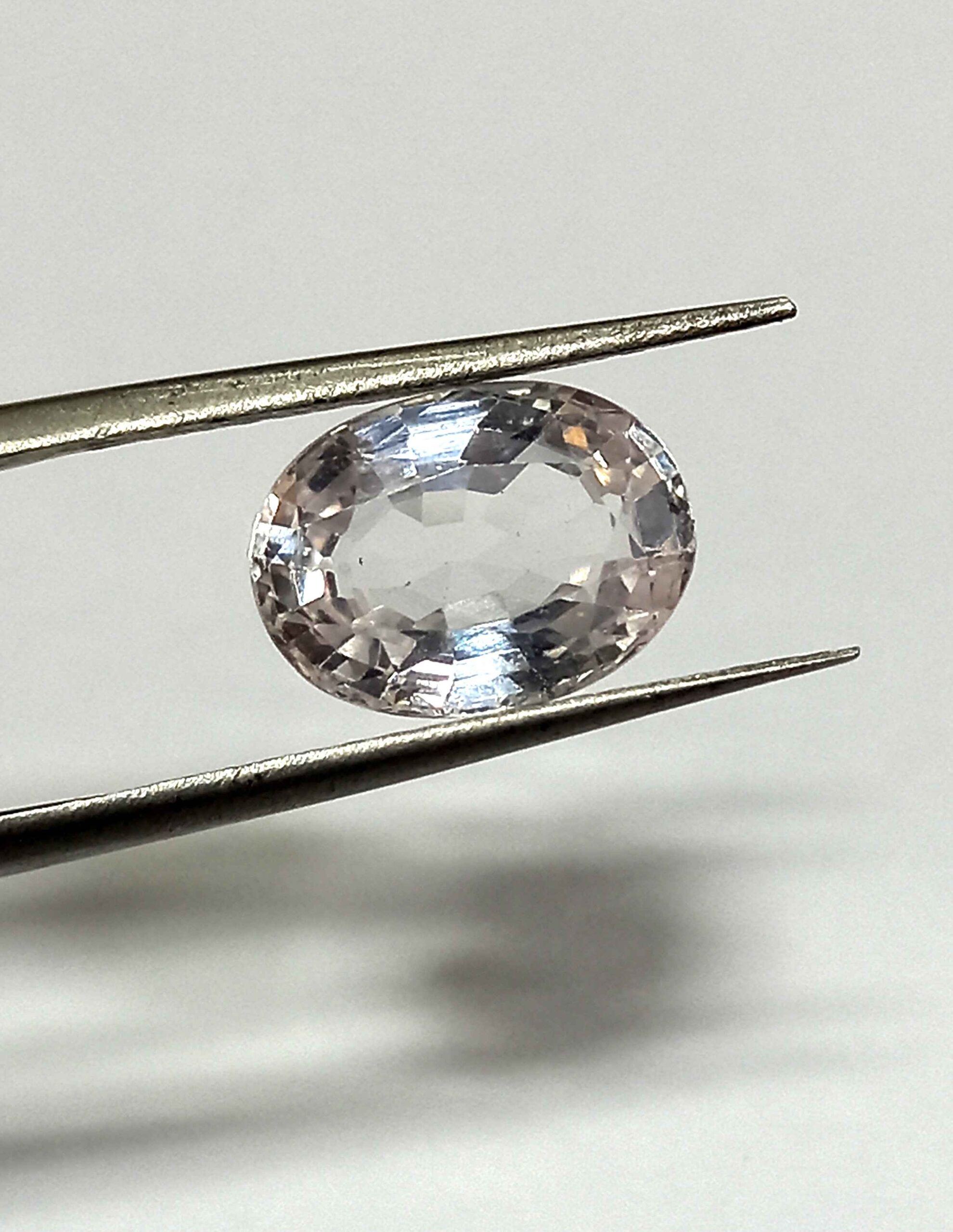 4.73 Cts Natural Cambodian Zircon Gemstone Oval Cut 11*8.5 MM ZC23