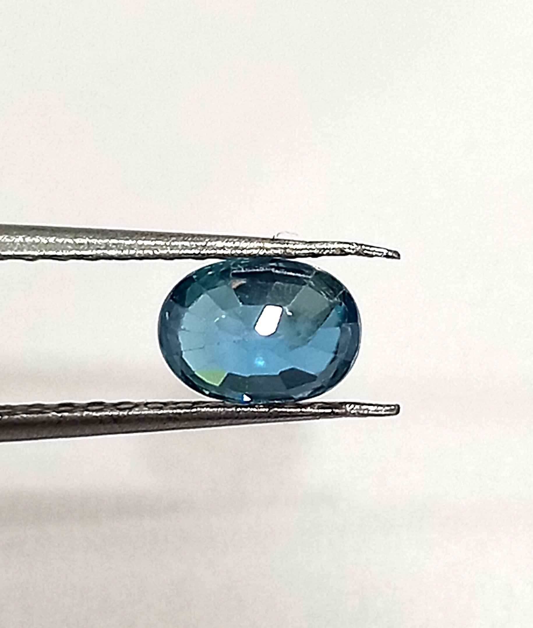 1.87 Cts Natural Cambodian Zircon Gemstone Oval Cut 7.2*5.2 MM ZC47