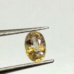 0.75 Cts Natural Tanzania Zircon Gemstone Oval Cut 6.9*4.9 MM ZC20