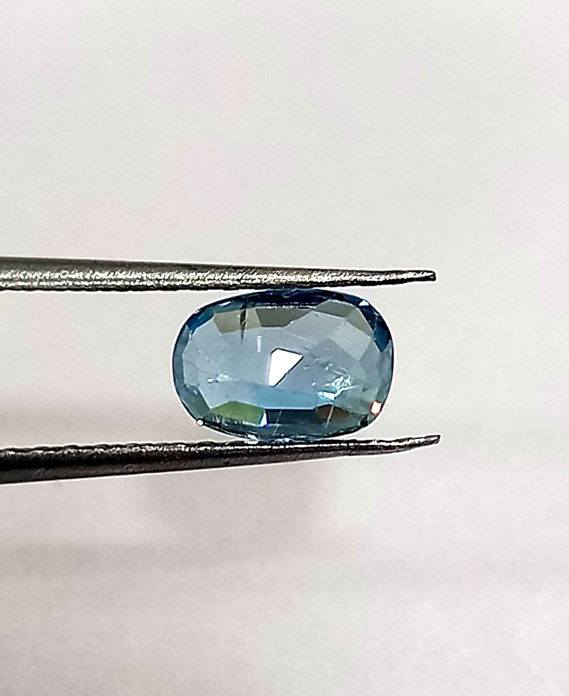 NaturalZirconGemstone3_f90659aa-c17b-4072-b6ed-da948115cfe4 1.96 Cts Natural Cambodian Zircon Gemstone Oval Cut 7.7*5.3 MM ZC36