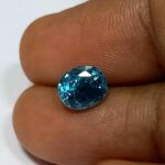 2.38 Cts Natural Cambodian Zircon Gemstone Oval Cut 7.2*6.1 MM ZC1