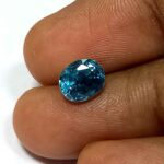 2.38 Cts Natural Cambodian Zircon Gemstone Oval Cut 7.2*6.1 MM ZC1