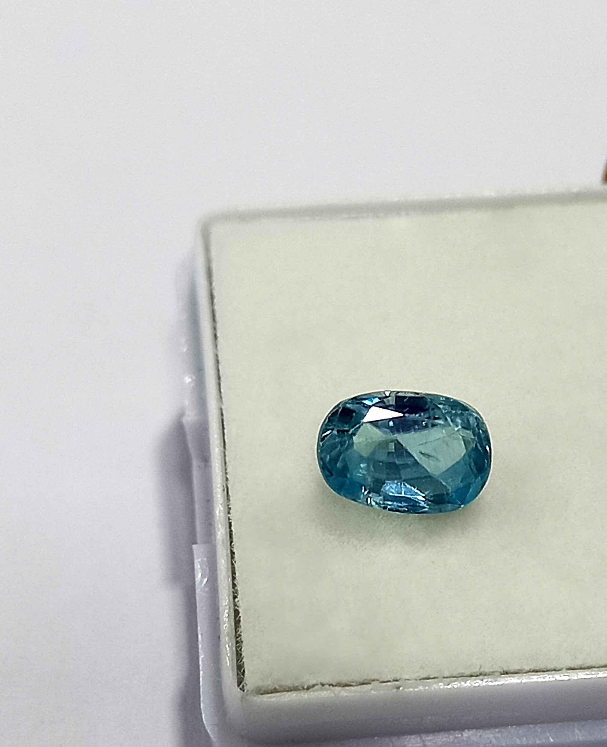 NaturalZirconGemstone5_04432cae-d219-4b27-86ed-76f17dd44424 1.96 Cts Natural Cambodian Zircon Gemstone Oval Cut 7.7*5.3 MM ZC36