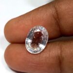 4.73 Cts Natural Cambodian Zircon Gemstone Oval Cut 11*8.5 MM ZC23