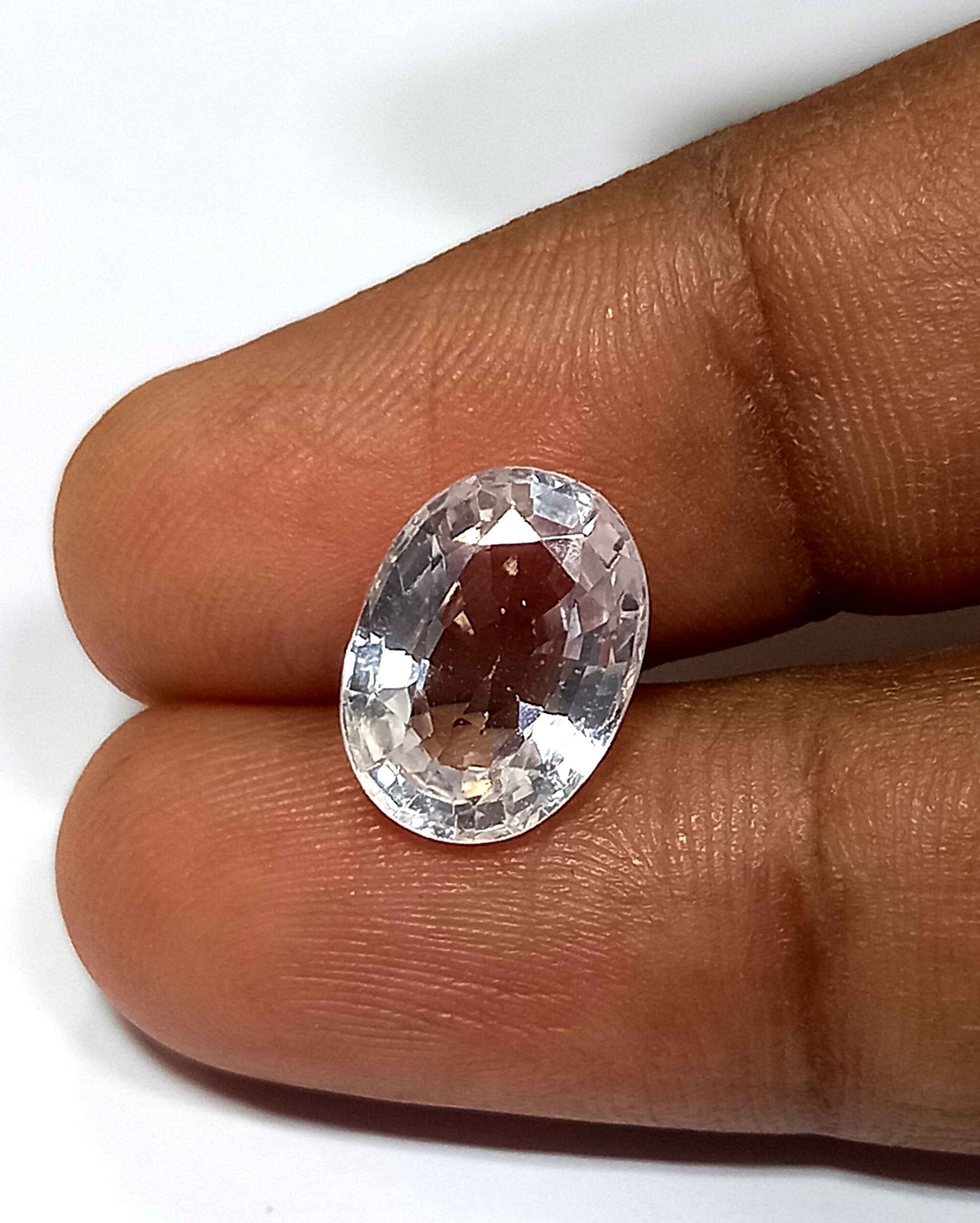 4.73 Cts Natural Cambodian Zircon Gemstone Oval Cut 11*8.5 MM ZC23