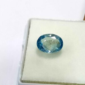 2.89 Cts Natural Cambodian Zircon Gemstone Oval Cut 9*6.9 MM ZC30