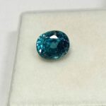 2.38 Cts Natural Cambodian Zircon Gemstone Oval Cut 7.2*6.1 MM ZC1