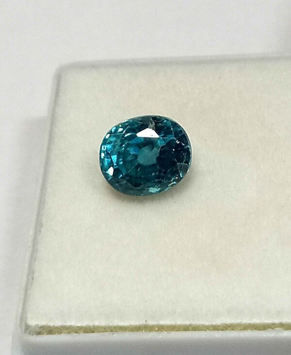 2.38 Cts Natural Cambodian Zircon Gemstone Oval Cut 7.2*6.1 MM ZC1