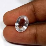 4.73 Cts Natural Cambodian Zircon Gemstone Oval Cut 11*8.5 MM ZC23