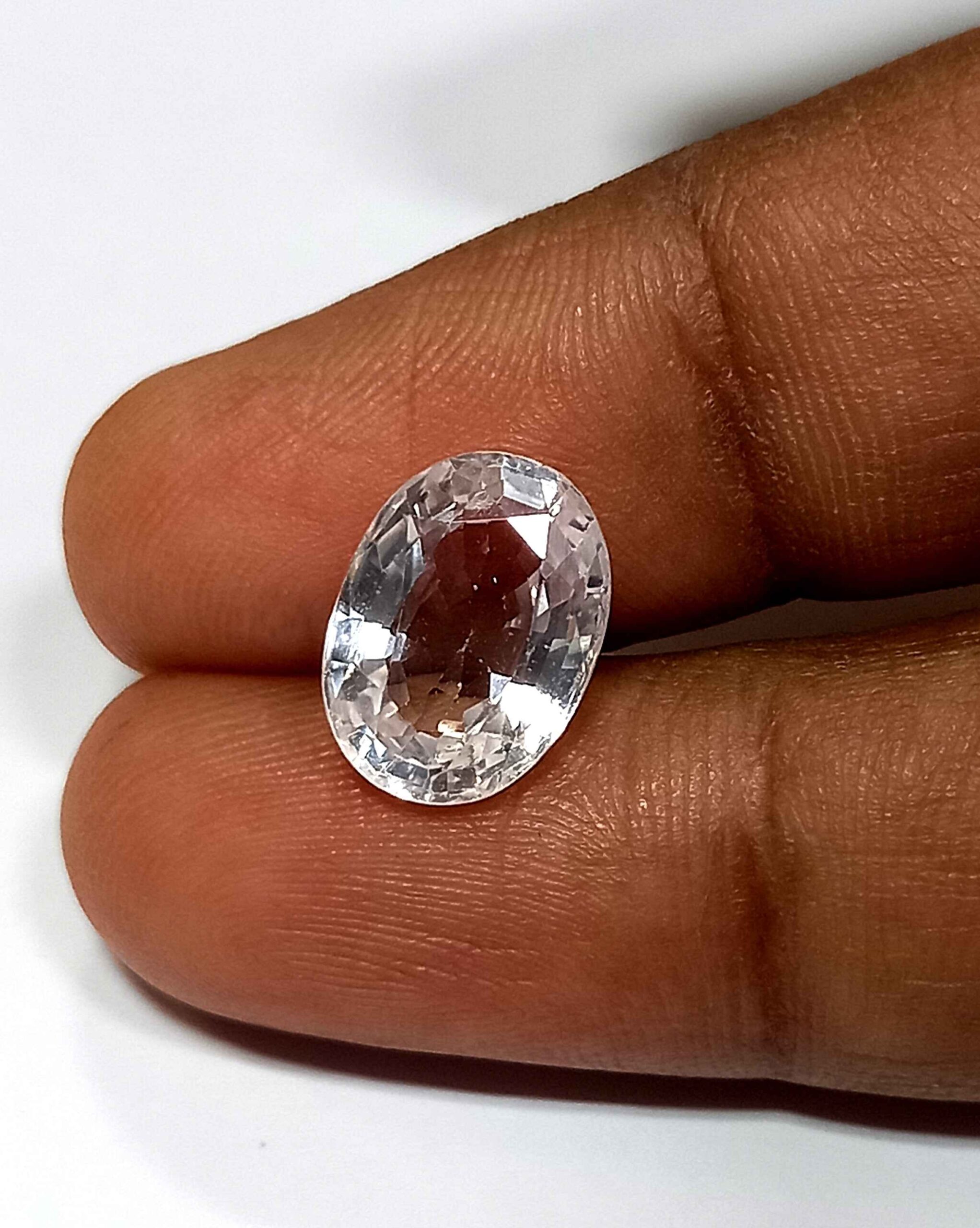4.73 Cts Natural Cambodian Zircon Gemstone Oval Cut 11*8.5 MM ZC23
