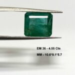 4.55 Cts Natural Zambian Emerald Octagon Cut 10.6*9.1 MM EM36