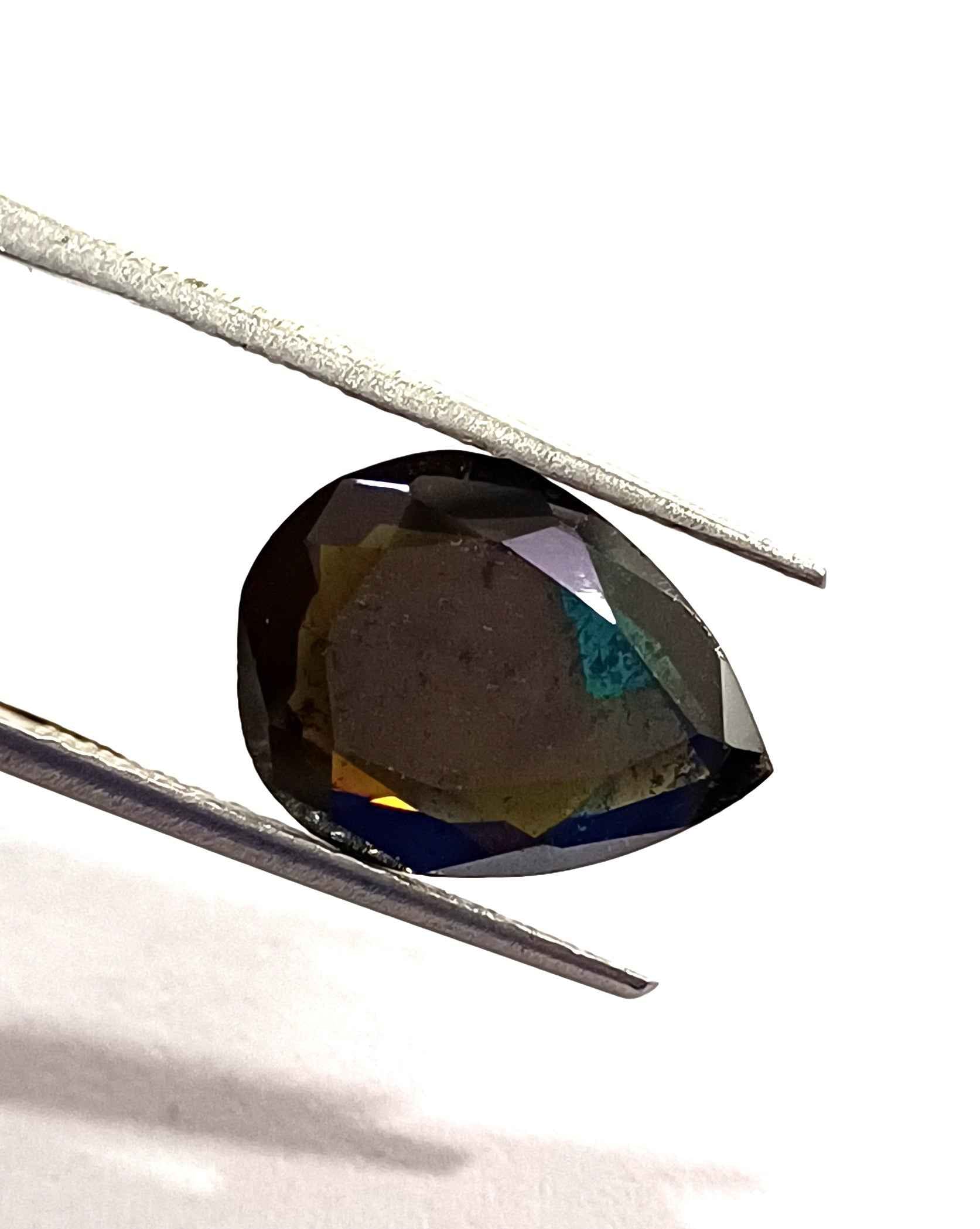 3.93 Cts Natural Moissanite Diamond Pear Cut 14.6*10.9 MM MD33