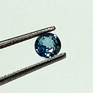0.63 Cts Round Cut Natural Tanzania Zircon Gemstone 5.3*5.2 MM ZC18