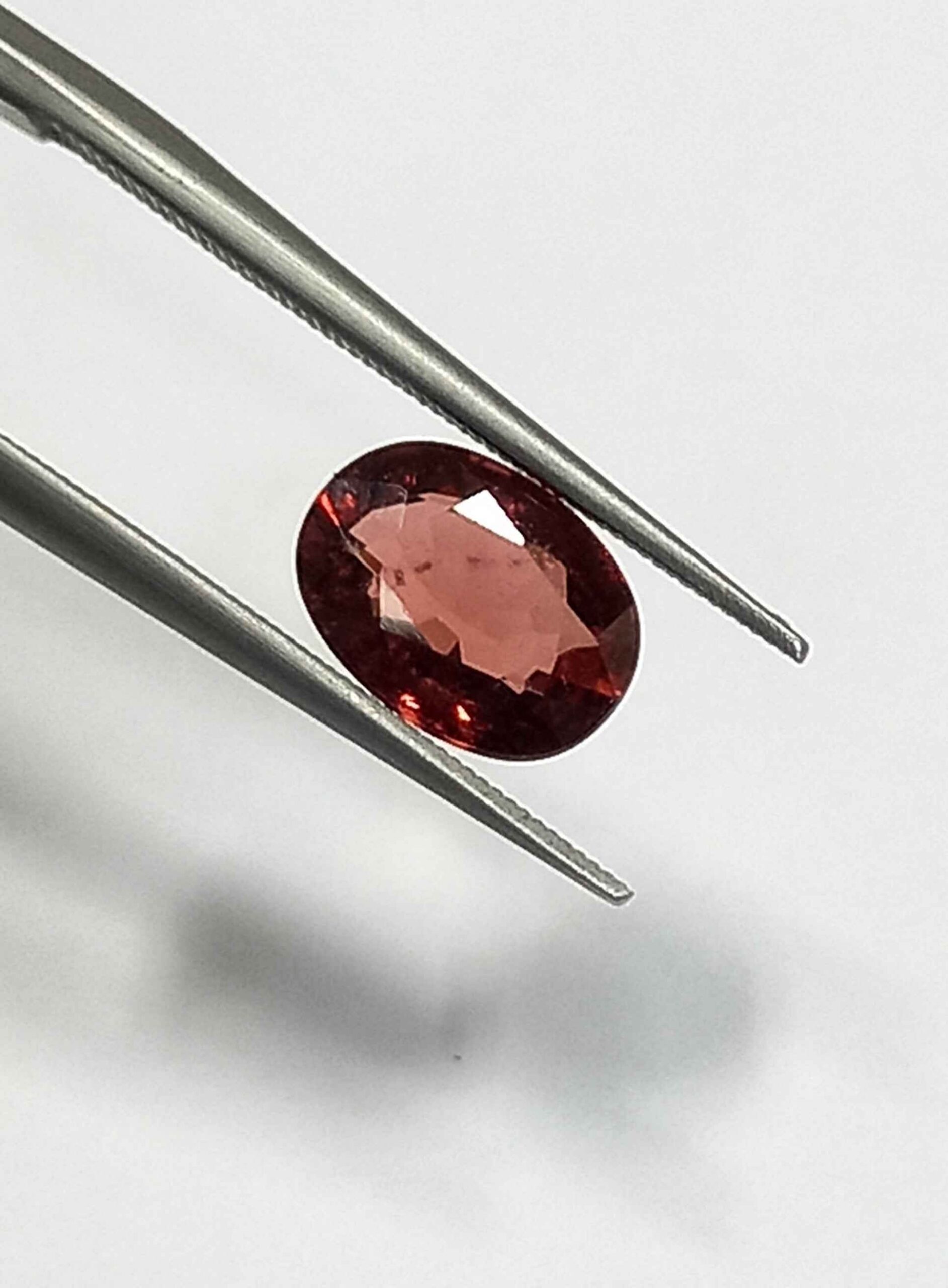 1.18 Cts Natural Tanzania Zircon Gemstone Oval Cut 7.5*5.5 MM ZC12
