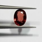 1.18 Cts Natural Tanzania Zircon Gemstone Oval Cut 7.5*5.5 MM ZC12