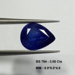 Natural blue sapphire gemstone 1