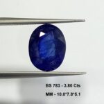Natural blue sapphire gemstone 1