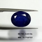 Natural blue sapphire gemstone 1