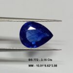 Natural blue sapphire gemstone 1