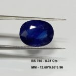 Natural blue sapphire gemstone 1