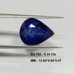 Natural blue sapphire gemstone 1