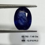 Natural blue sapphire gemstone 1