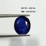 Natural blue sapphire gemstone 1