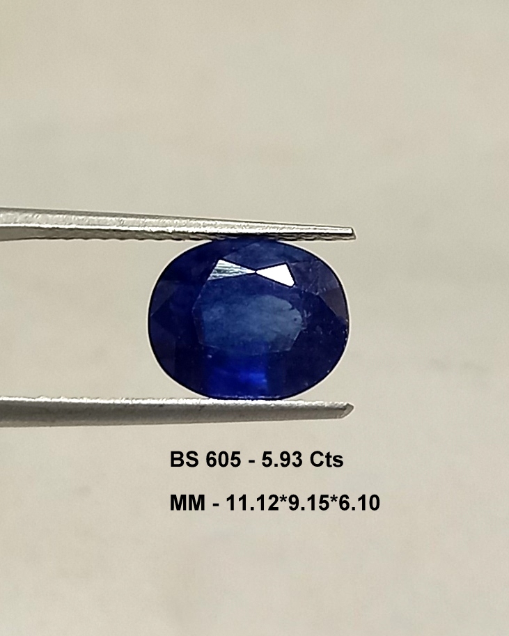 NATURAL BLUE SAPPHIRE GEMSTONE 1 blue sapphire