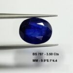 Natural blue sapphire gemstone 1