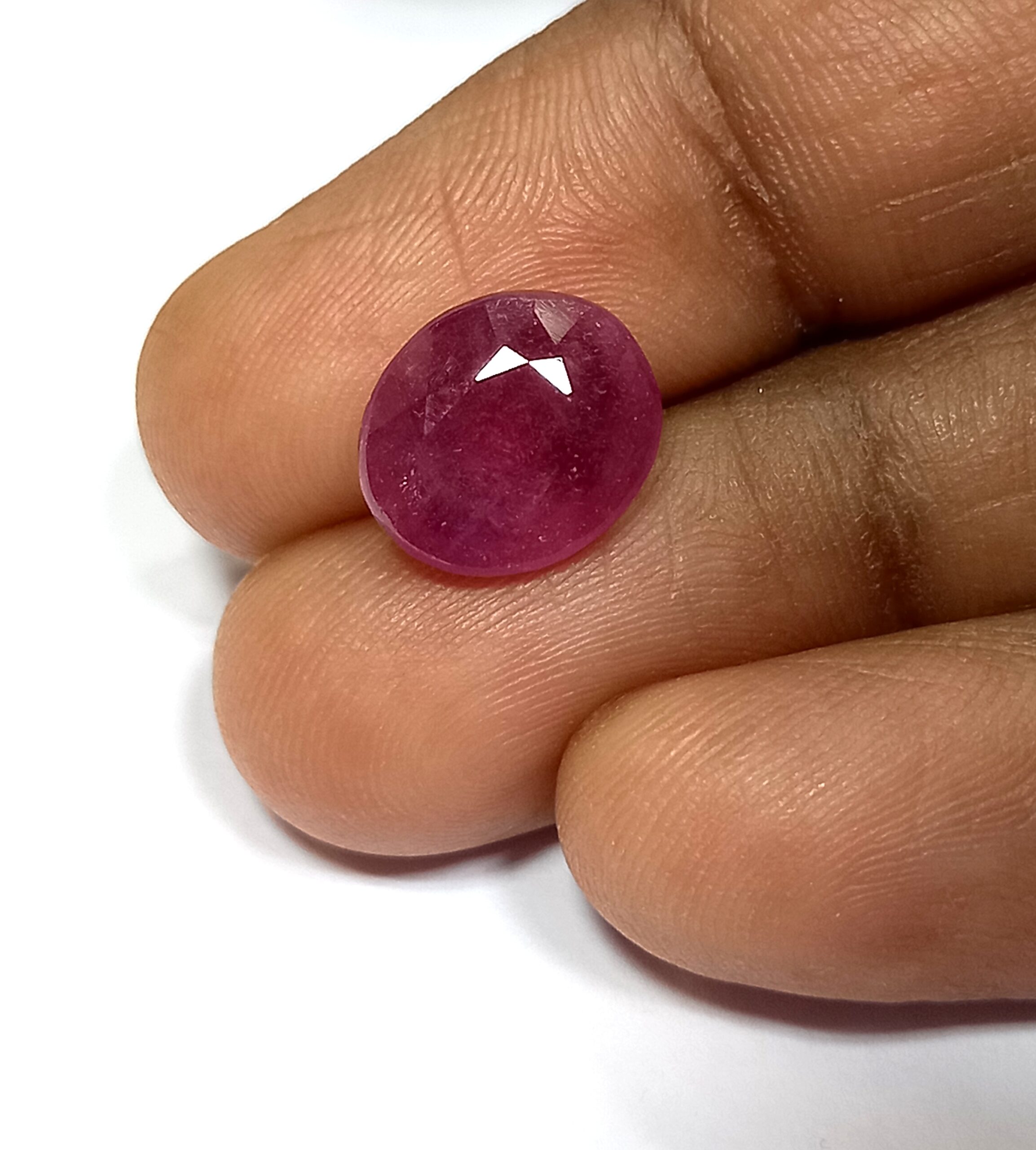 Natural ruby gemstone 4