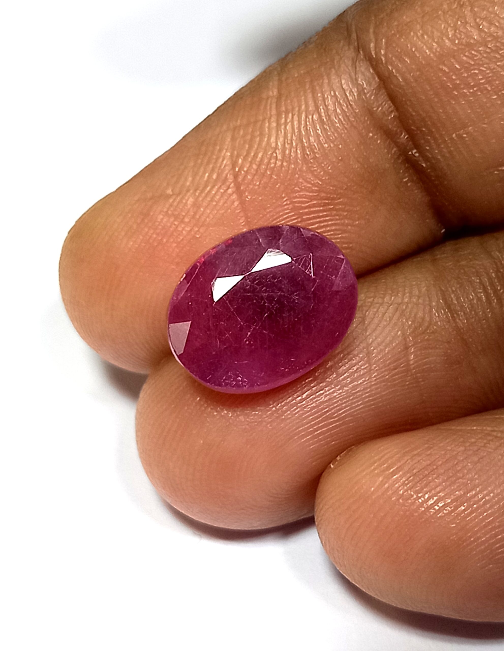 Natural ruby gemstone 4