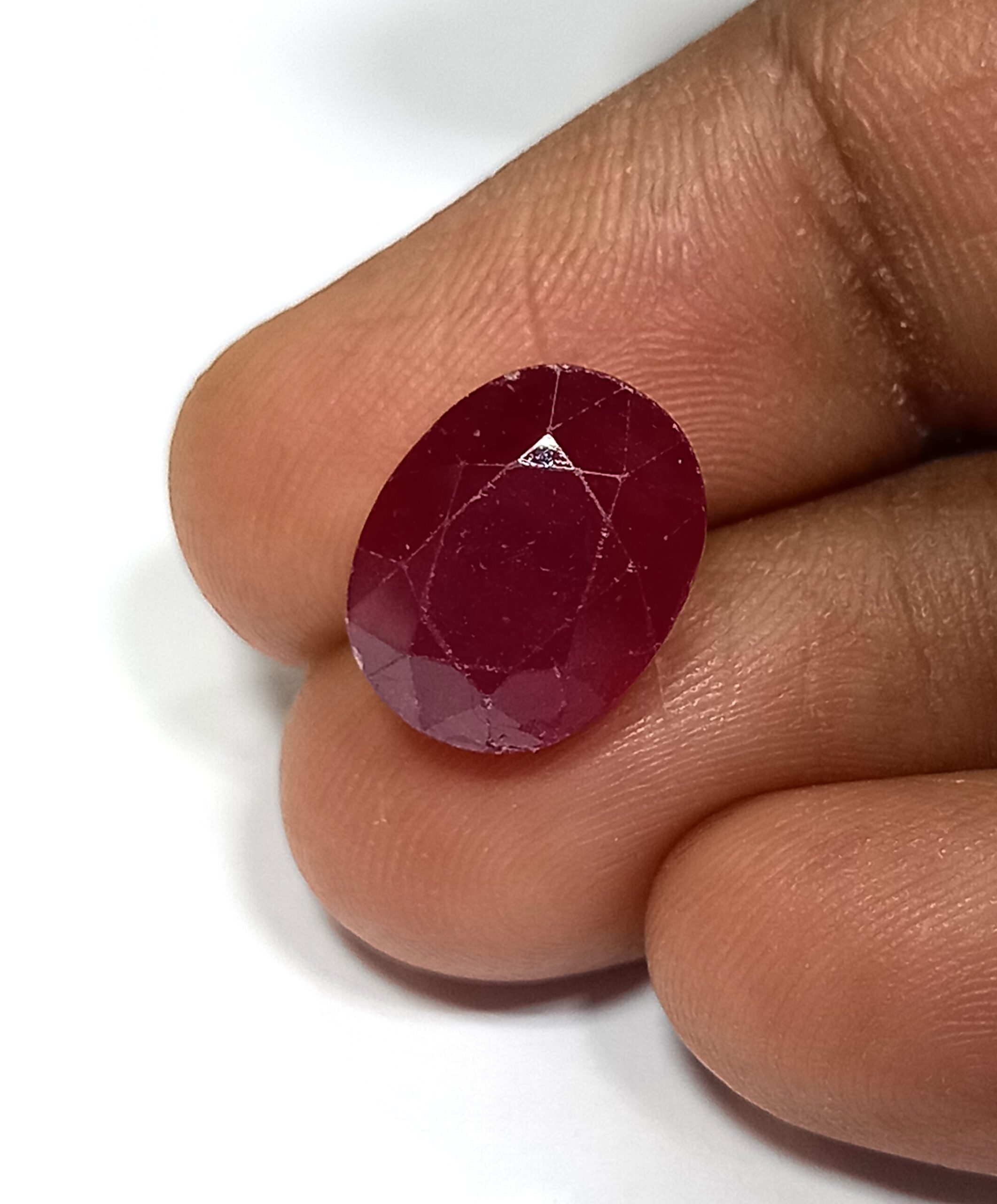 Natural ruby gemstone 5