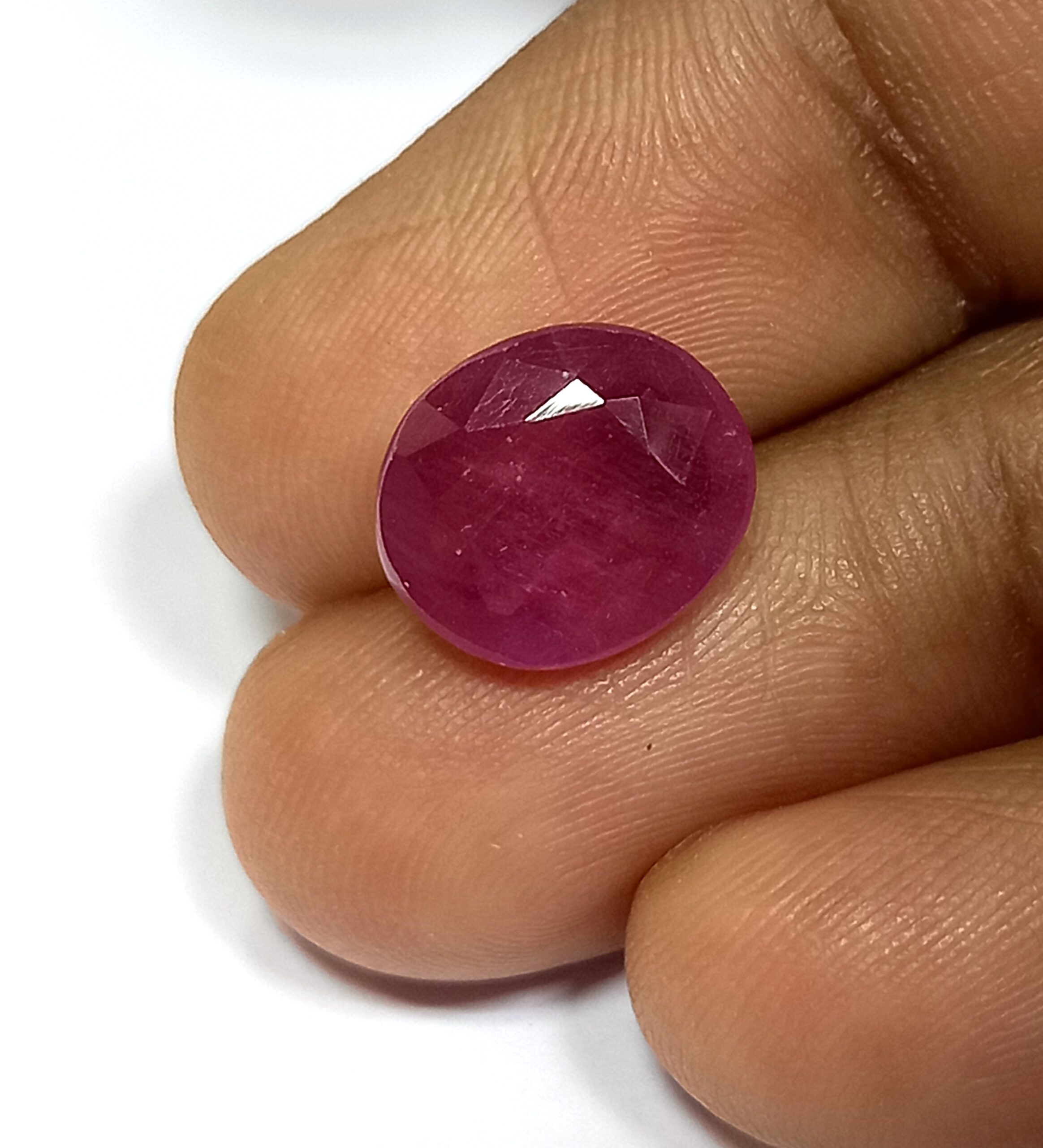 Natural ruby gemstone 5