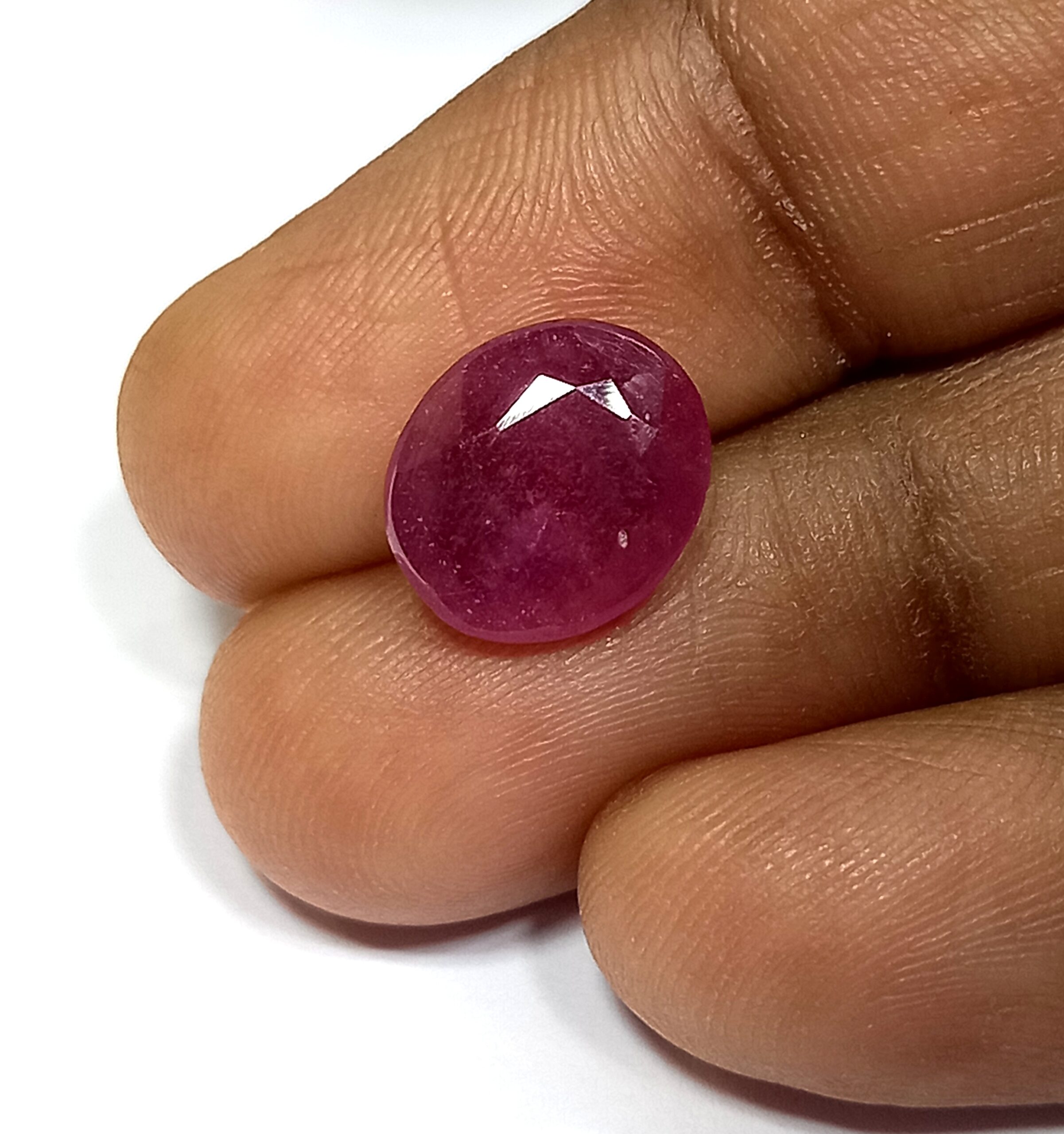 Natural ruby gemstone 5