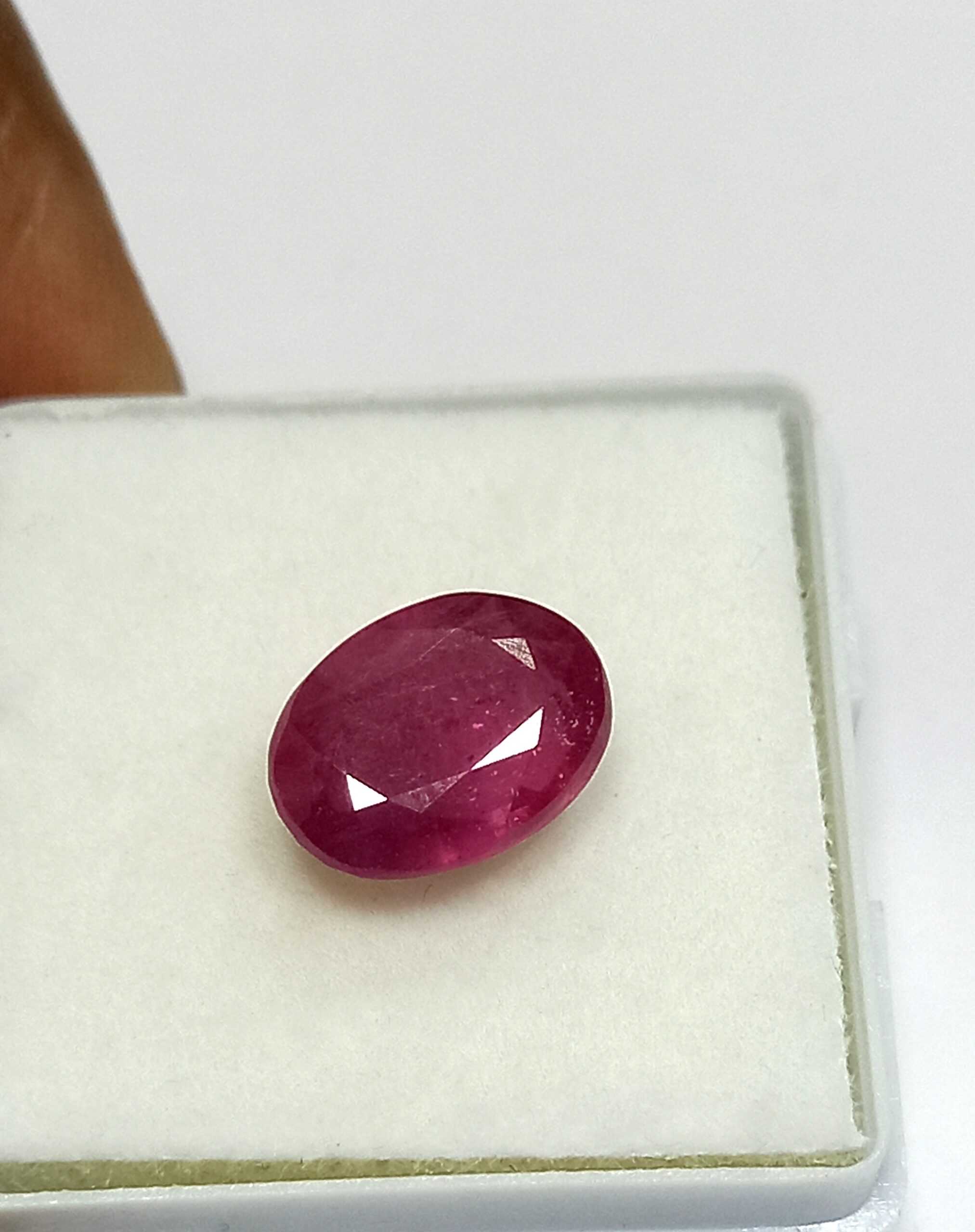 Natural ruby gemstone 6