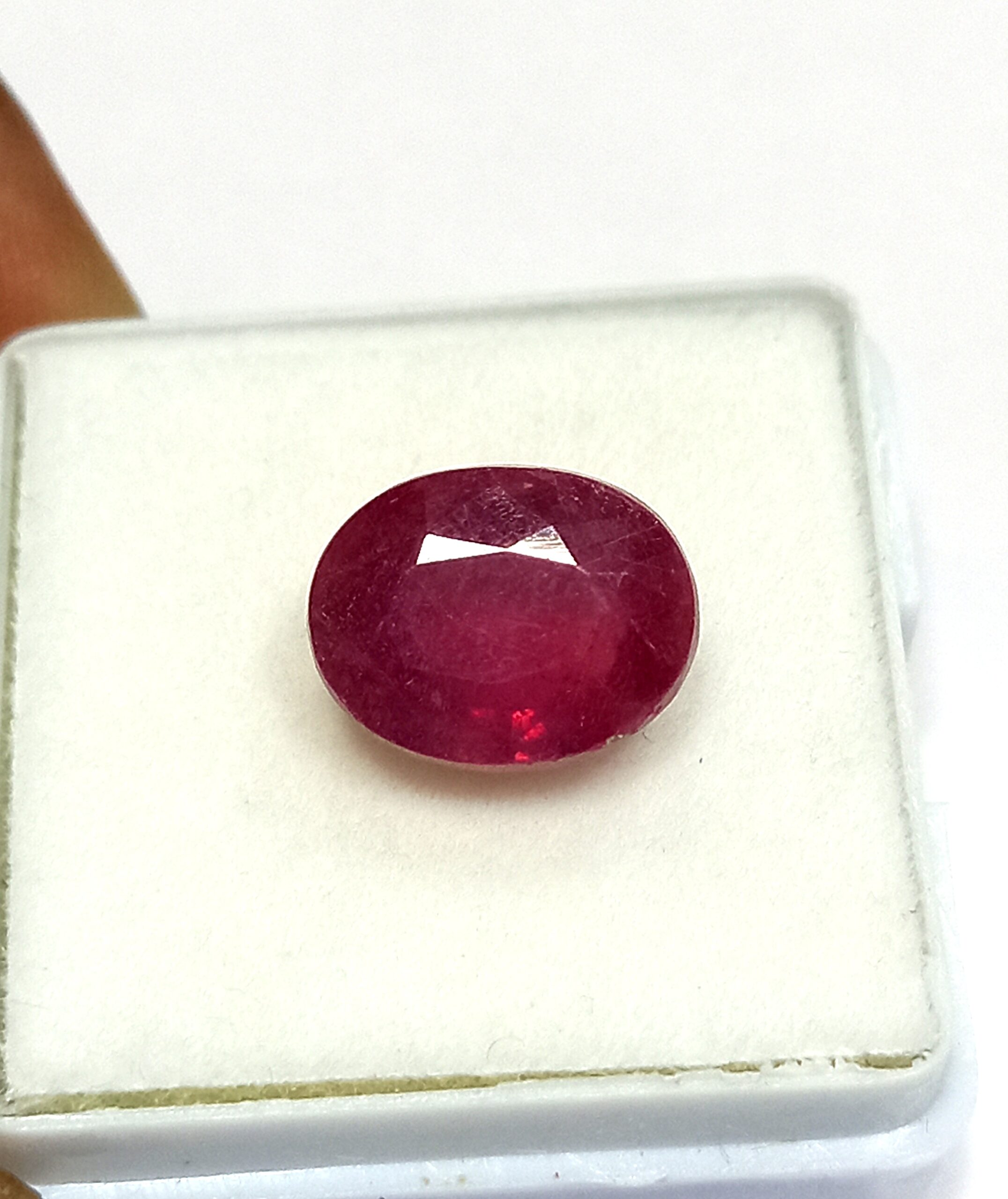 Natural ruby gemstone 7