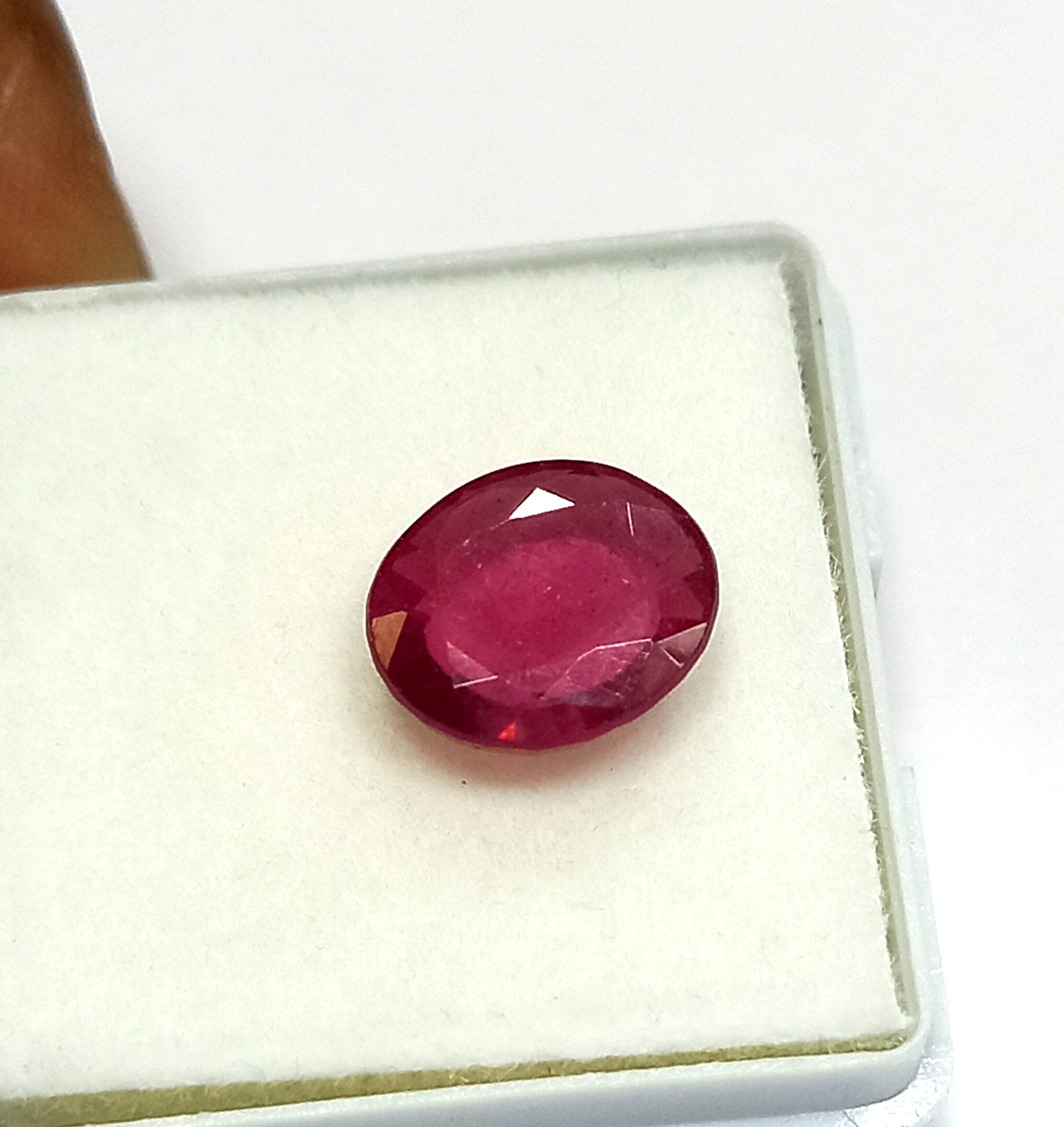 NATURAL RUBY GEMSTONE 7 Natural ruby gemstone 7