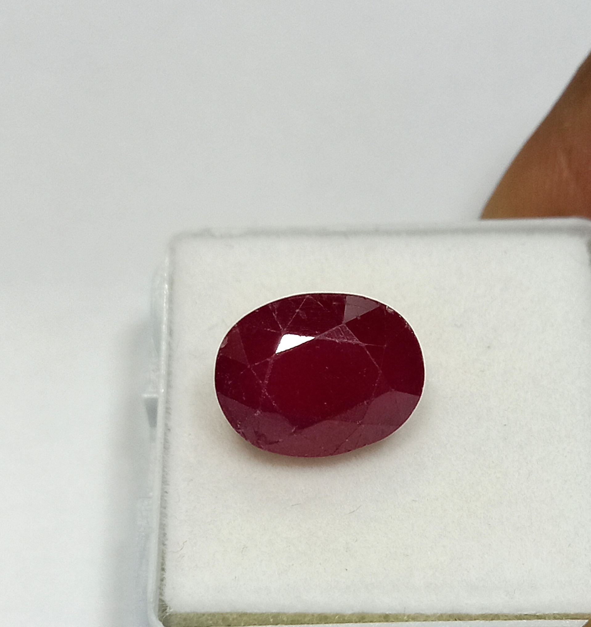 Natural ruby gemstone 7