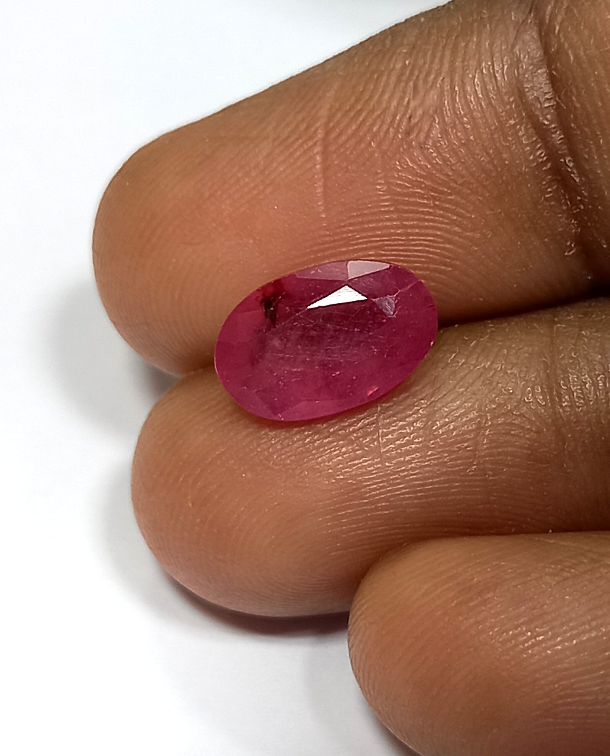 Natural ruby gemstone 7